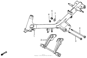 NC50 Frame + step bar