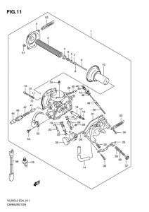 VL250 Carburetor assy