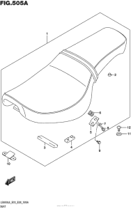 LS650 Сиденье