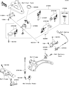  Замок зажигания