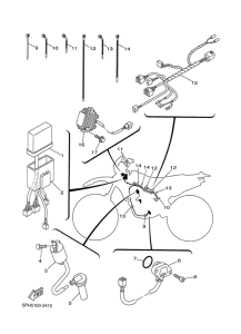 WR250F Электрика 1