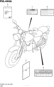 TU250 Label (Tu250Xl7 E03)