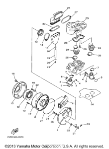 XVS650A Впускная система