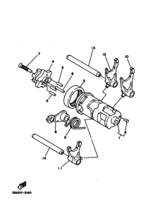 XT225 ｼﾌﾄｶﾑ. ﾌｵｰｸ