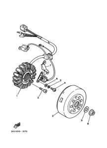 TZR250RSP ｾﾞﾈﾚｰﾀ