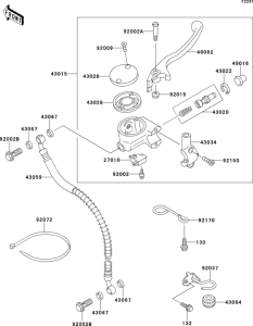ZL600 Главный тормозной цилиндр