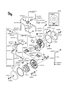VN1500 Воздушный фильтр