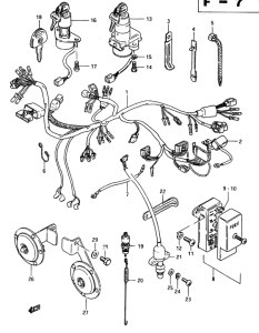 GSX750 Wiring warness
