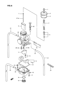 RMX250 Carburetor assy