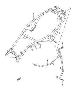 AN650 (ABS) Seat rail