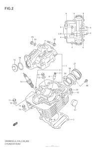  Головка цилиндров