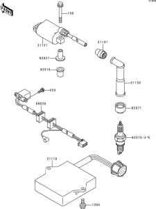 BJ250 Система зажигания