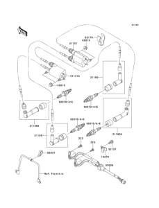 VN1500 Система зажигания