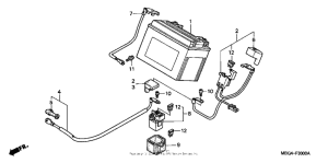 VFR800 Аккумулятор