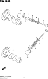 AN400 (ABS) Распред вал / клапана