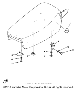 DT175E Сиденье