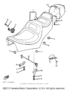 XV920MK Сиденье