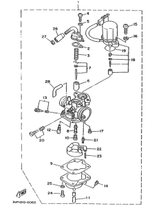 YE80 Карбюратор