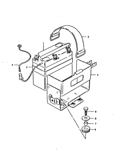 TS125 Аккумулятор