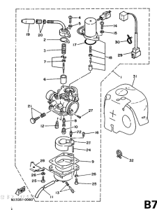 CH50 Карбюратор