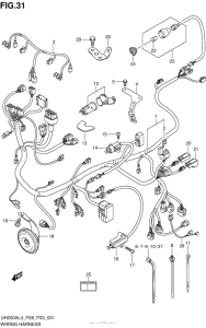 UH200 Wiring Harness (Uh200Al4 P28)
