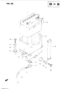 DR250 Аккумулятор