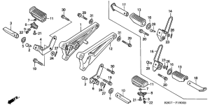 CB250 Ступень передачи