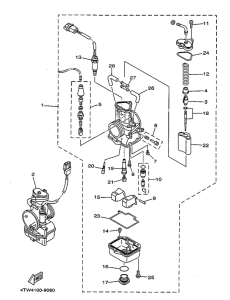 TZ250 Карбюратор