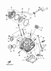 XG250 シリンダヘツド