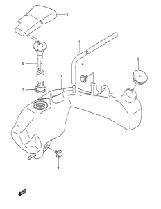 TS200 Бак масляный