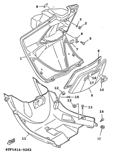 XC125 Ветровое стекло