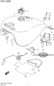 VZ800 Fuel Tank (Vz800L5 E28)