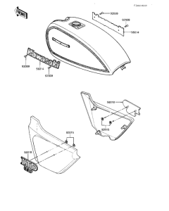 KZ440 Наклейки