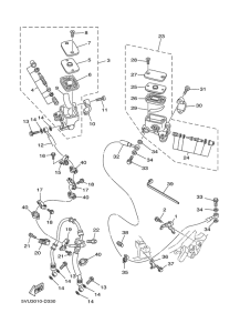 XP500 Главный тормозной цилиндр