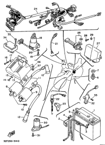 XV1100 Электрика 1