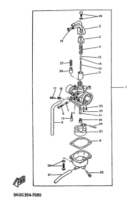 YN50R Карбюратор