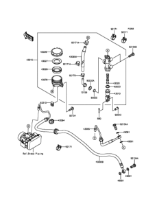 EX400 リヤマスタシリンダ