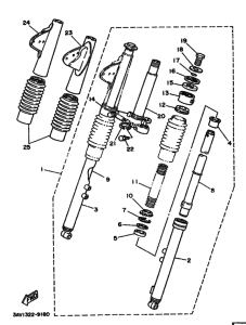 FS1 Вилка передней оси