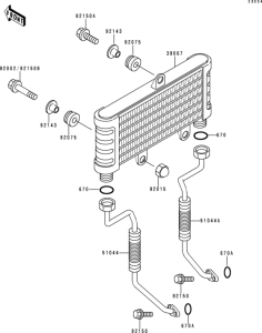 ZR750 Масляный картер