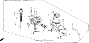 Z50R Карбюратор