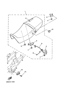 TZR125 Пружина