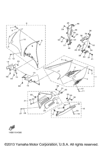 YZF-R1 Обтекатели
