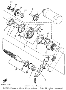 YX600A Муфта стартера