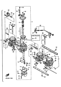 XJR1200 Carburetor assy