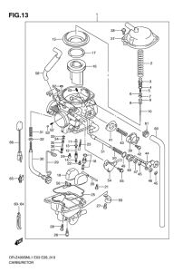 DR-Z400 Carburetor assy
