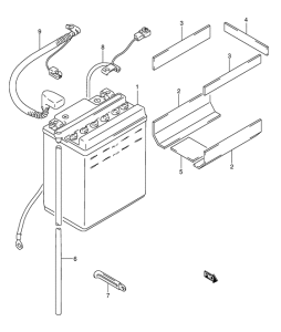LS650 Аккумулятор
