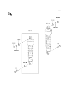 EL250 Подвеска  /  амортизатор