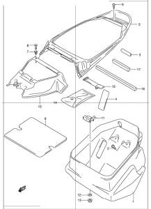 UC150 Багажник для шлема