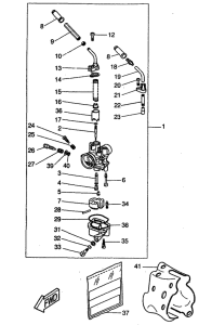 CW50RS Карбюратор