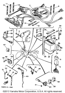 TW200BC Электрика